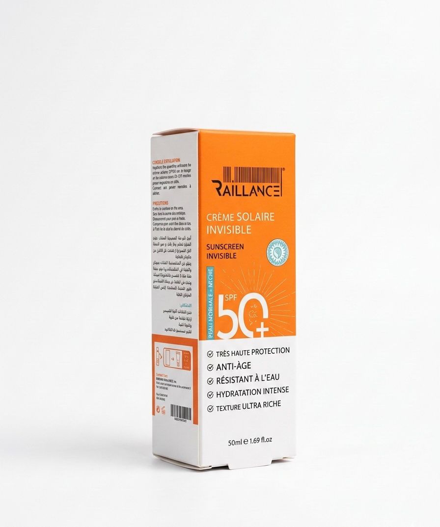 Crème Solaire Invisible SPF 50+